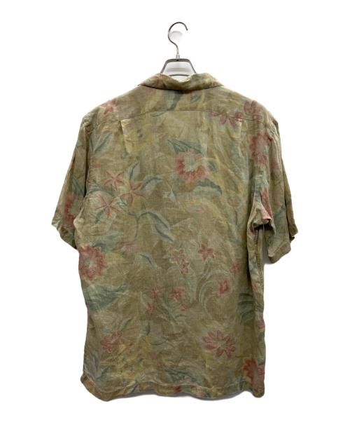 POLO RALPH LAUREN（ポロ・ラルフローレン）POLO RALPH LAUREN (ポロ・ラルフローレン) リネンシャツ カーキ サイズ:Mの古着・服飾アイテム