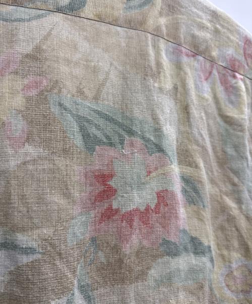 POLO RALPH LAUREN（ポロ・ラルフローレン）POLO RALPH LAUREN (ポロ・ラルフローレン) リネンシャツ カーキ サイズ:Mの古着・服飾アイテム