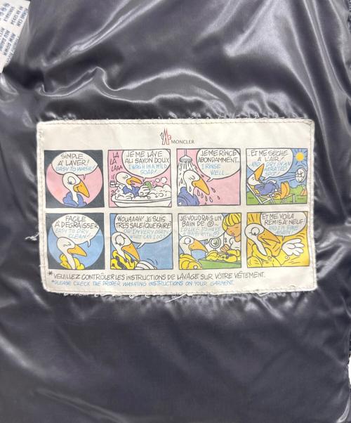 MONCLER（モンクレール）MONCLER (モンクレール) ダウンジャケット ブラックの古着・服飾アイテム