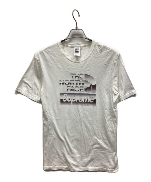 THE NORTH FACE（ザ ノース フェイス）THE NORTH FACE (ザ ノース フェイス) Supreme (シュプリーム) 半袖Tシャツ ホワイト サイズ:Sの古着・服飾アイテム