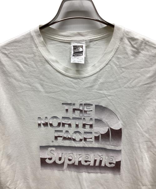 THE NORTH FACE（ザ ノース フェイス）THE NORTH FACE (ザ ノース フェイス) Supreme (シュプリーム) 半袖Tシャツ ホワイト サイズ:Sの古着・服飾アイテム