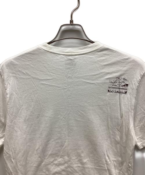 THE NORTH FACE（ザ ノース フェイス）THE NORTH FACE (ザ ノース フェイス) Supreme (シュプリーム) 半袖Tシャツ ホワイト サイズ:Sの古着・服飾アイテム