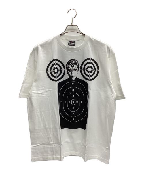 SAINT MICHAEL（セントマイケル）SAINT MICHAEL (セントマイケル) The Kid LAROI (ザ キッド ラロイ) The Kid LAROI Print Tシャツ ホワイト×ブラック サイズ:XL 未使用品の古着・服飾アイテム