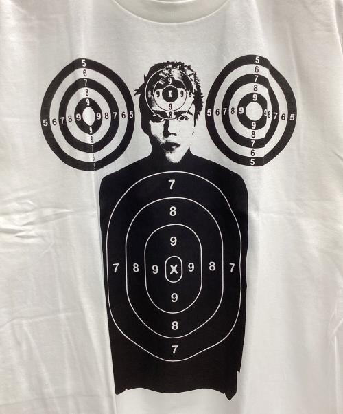 SAINT MICHAEL（セントマイケル）SAINT MICHAEL (セントマイケル) The Kid LAROI (ザ キッド ラロイ) The Kid LAROI Print Tシャツ ホワイト×ブラック サイズ:XL 未使用品の古着・服飾アイテム