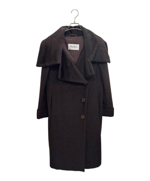 MaxMara（マックスマーラ）MaxMara (マックスマーラ) チェスターコート ブラウン サイズ:38の古着・服飾アイテム