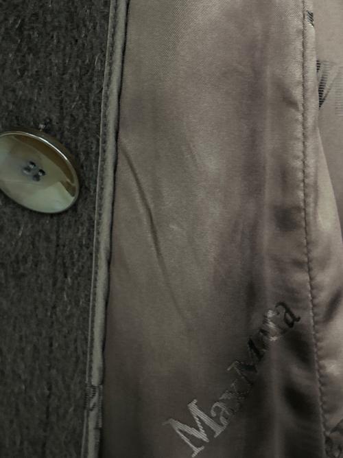 MaxMara（マックスマーラ）MaxMara (マックスマーラ) チェスターコート ブラウン サイズ:38の古着・服飾アイテム