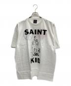 SAINT MICHAEL×The Kid LAROIセントマイケル×ザ キッド ラロイ）の古着「The Kid LAROI Print Tシャツ」｜ホワイト