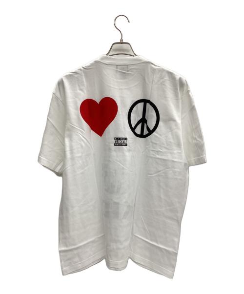 SAINT MICHAEL（セントマイケル）SAINT MICHAEL (セントマイケル) The Kid LAROI (ザ キッド ラロイ) The Kid LAROI Print Tシャツ ホワイト サイズ:XL 未使用品の古着・服飾アイテム