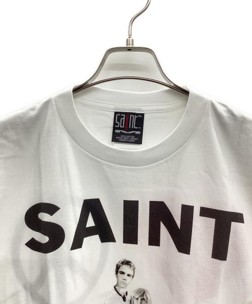 SAINT MICHAEL（セントマイケル）SAINT MICHAEL (セントマイケル) The Kid LAROI (ザ キッド ラロイ) The Kid LAROI Print Tシャツ ホワイト サイズ:XL 未使用品の古着・服飾アイテム