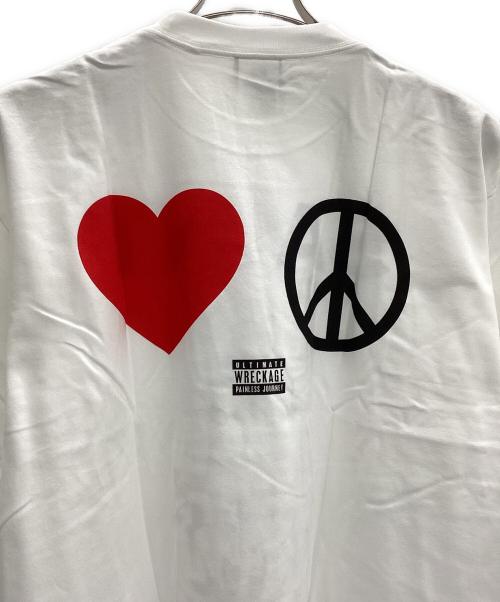 SAINT MICHAEL（セントマイケル）SAINT MICHAEL (セントマイケル) The Kid LAROI (ザ キッド ラロイ) The Kid LAROI Print Tシャツ ホワイト サイズ:XL 未使用品の古着・服飾アイテム