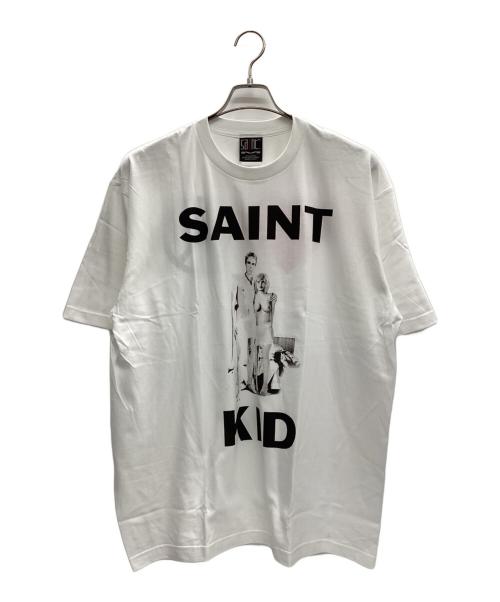 SAINT MICHAEL（セントマイケル）SAINT MICHAEL (セントマイケル) THE KID LAROI (ザ キッド ラロイ) The Kid LAROI Print Tシャツ ホワイト サイズ:XL 未使用品の古着・服飾アイテム