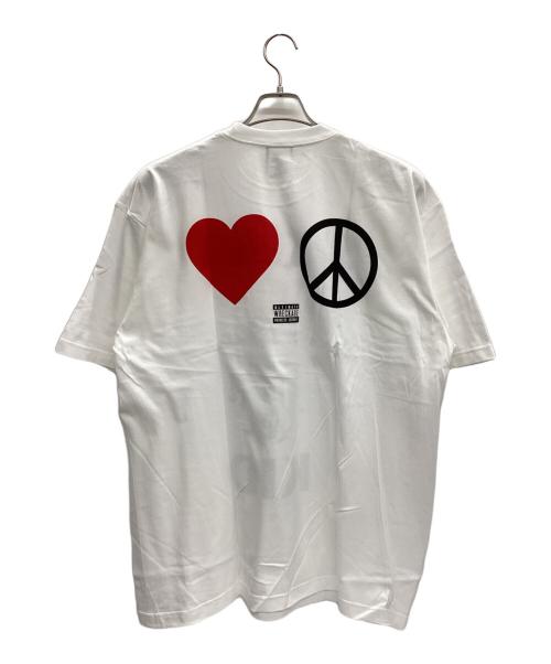 SAINT MICHAEL（セントマイケル）SAINT MICHAEL (セントマイケル) THE KID LAROI (ザ キッド ラロイ) The Kid LAROI Print Tシャツ ホワイト サイズ:XL 未使用品の古着・服飾アイテム