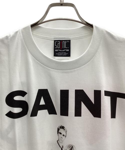 SAINT MICHAEL（セントマイケル）SAINT MICHAEL (セントマイケル) THE KID LAROI (ザ キッド ラロイ) The Kid LAROI Print Tシャツ ホワイト サイズ:XL 未使用品の古着・服飾アイテム