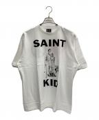 SAINT MICHAEL×The Kid LAROIセントマイケル×ザ キッド ラロイ）の古着「The Kid LAROI Print Tシャツ」｜ホワイト