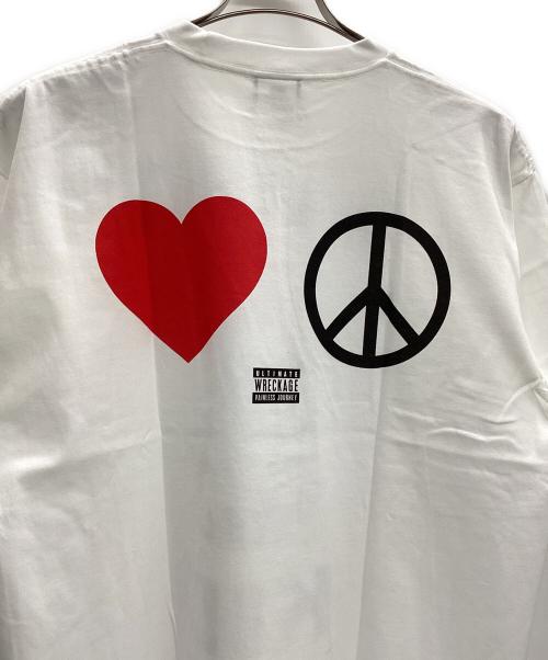 SAINT MICHAEL（セントマイケル）SAINT MICHAEL (セントマイケル) The Kid LAROI (ザ キッド ラロイ) The Kid LAROI Print Tシャツ ホワイト サイズ:XL 未使用品の古着・服飾アイテム