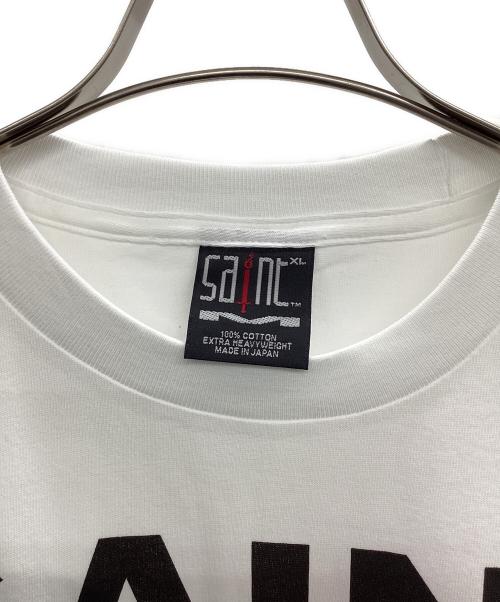 SAINT MICHAEL（セントマイケル）SAINT MICHAEL (セントマイケル) The Kid LAROI (ザ キッド ラロイ) The Kid LAROI Print Tシャツ ホワイト サイズ:XL 未使用品の古着・服飾アイテム