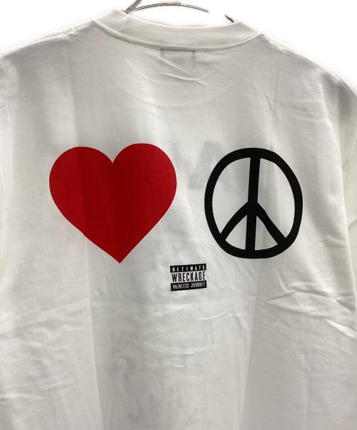 SAINT MICHAEL（セントマイケル）SAINT MICHAEL (セントマイケル) The Kid LAROI (ザ キッド ラロイ) The Kid LAROI Print Tシャツ ホワイト サイズ:XL 未使用品の古着・服飾アイテム