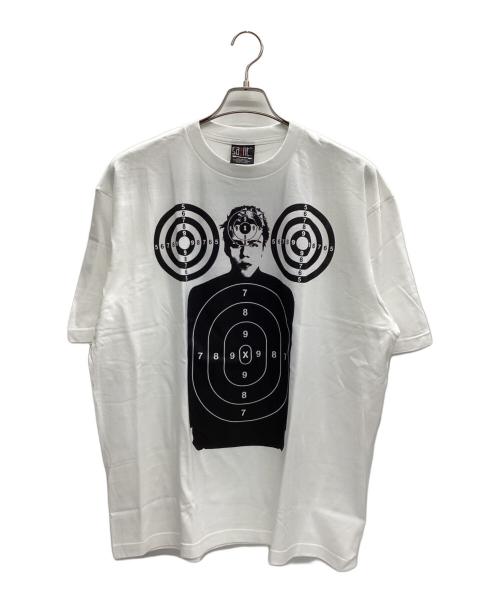 SAINT MICHAEL（セントマイケル）SAINT MICHAEL (セントマイケル) The Kid LAROI (ザ キッド ラロイ) The Kid LAROI Print Tシャツ ホワイト×ブラック サイズ:XL 未使用品の古着・服飾アイテム