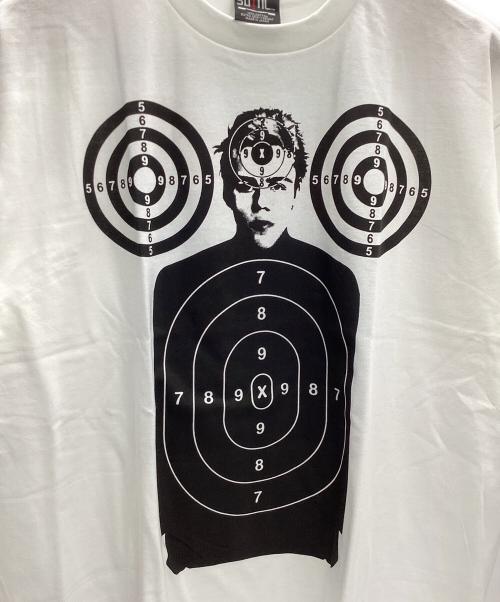 SAINT MICHAEL（セントマイケル）SAINT MICHAEL (セントマイケル) The Kid LAROI (ザ キッド ラロイ) The Kid LAROI Print Tシャツ ホワイト×ブラック サイズ:XL 未使用品の古着・服飾アイテム