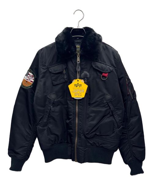 ALPHA（アルファ）ALPHA (アルファ) インジェクターフライトジャケット ブラック サイズ:M 未使用品の古着・服飾アイテム