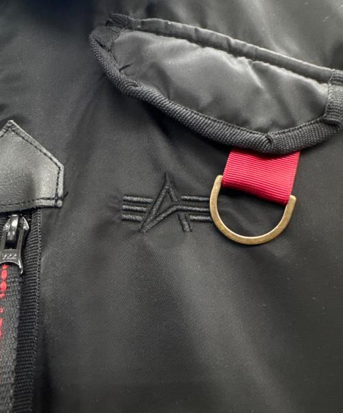 ALPHA（アルファ）ALPHA (アルファ) インジェクターフライトジャケット ブラック サイズ:M 未使用品の古着・服飾アイテム