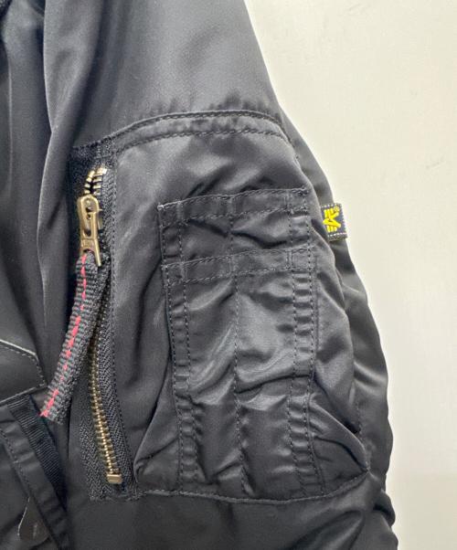 ALPHA（アルファ）ALPHA (アルファ) インジェクターフライトジャケット ブラック サイズ:M 未使用品の古着・服飾アイテム