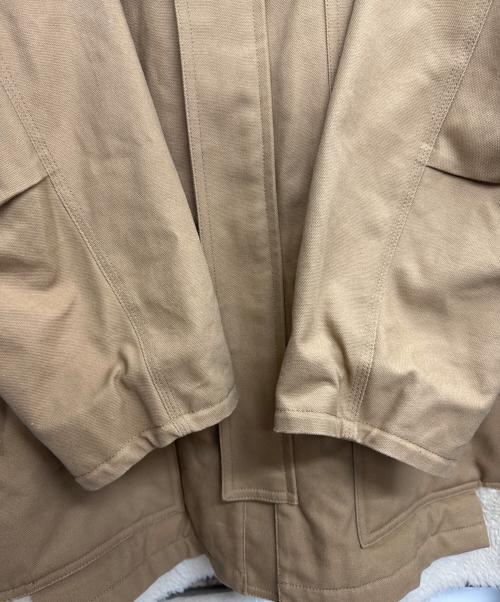 sacai（サカイ）sacai (サカイ) CarHartt (カーハート) Carhartt WIP Canvas Parka Siberian ベージュ×ホワイト サイズ:3の古着・服飾アイテム
