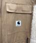 中古・古着 sacai (サカイ) CarHartt (カーハート) Carhartt WIP Canvas Parka Siberian ベージュ×ホワイト サイズ:3：100000円