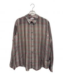 OUR LEGACY（アワーレガシー）の古着「長袖シャツ」｜パープル×グレー