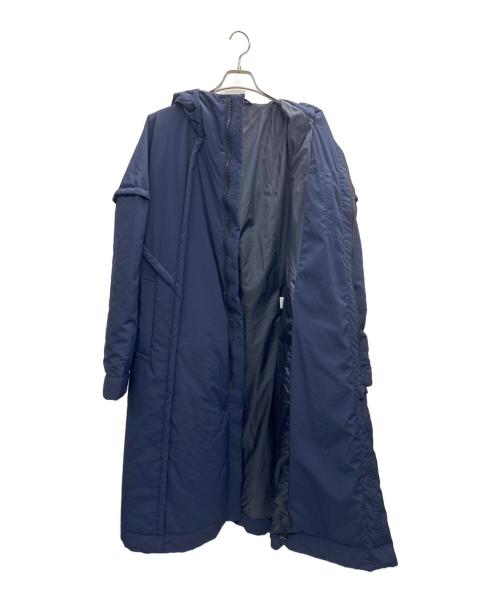 HOMME PLISSE ISSEY MIYAKE（オム プリッセ イッセイ ミヤケ）HOMME PLISSE ISSEY MIYAKE (オム プリッセ イッセイ ミヤケ) FRAME COAT ネイビー サイズ:3の古着・服飾アイテム