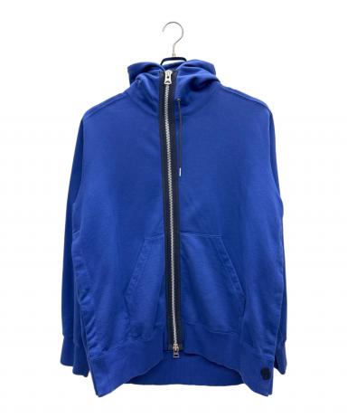 中古・古着通販】sacai (サカイ) S Sweat Jersey Hoodie ブルー サイズ