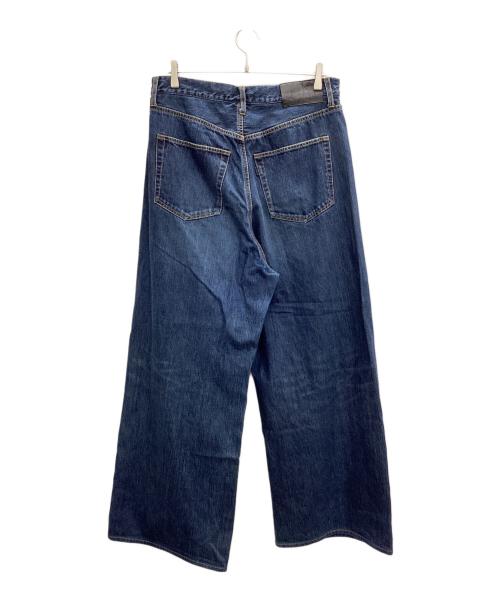 sacai（サカイ）sacai (サカイ) Wide Denim Pants インディゴ サイズ:4の古着・服飾アイテム