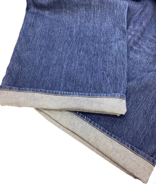 sacai（サカイ）sacai (サカイ) Wide Denim Pants インディゴ サイズ:4の古着・服飾アイテム