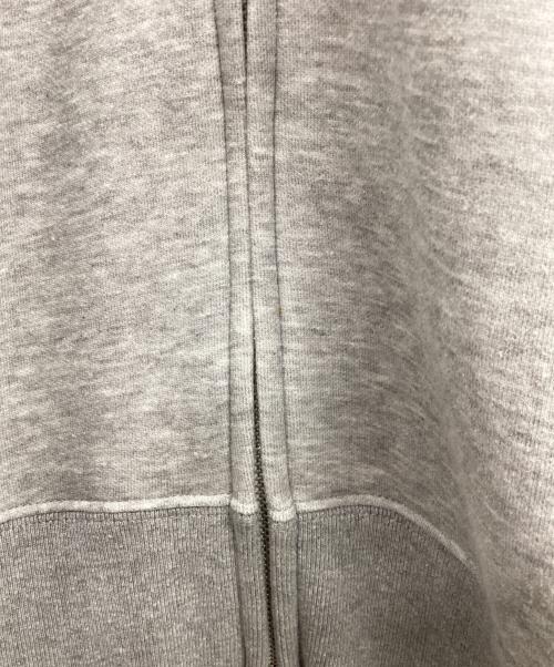 sacai（サカイ）sacai (サカイ) Sponge Sweat x Nylon Twill Hoodie グレー サイズ:3の古着・服飾アイテム