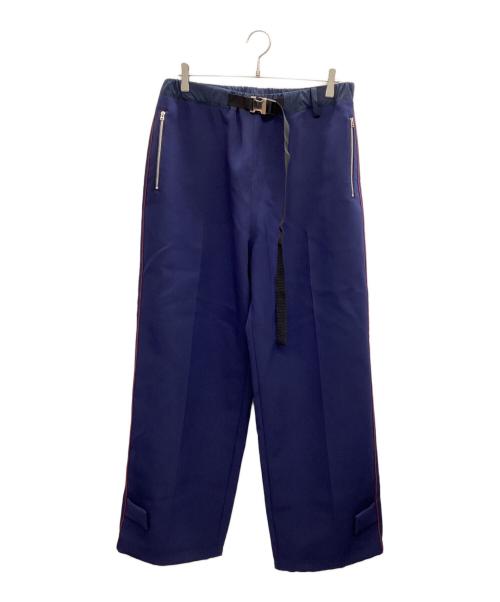 sacai（サカイ）sacai (サカイ) Technical Jersey Pants ネイビー サイズ:3の古着・服飾アイテム