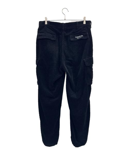 SUPREME（シュプリーム）SUPREME (シュプリーム) コーデュロイカーゴパンツ ブラック サイズ:W32の古着・服飾アイテム