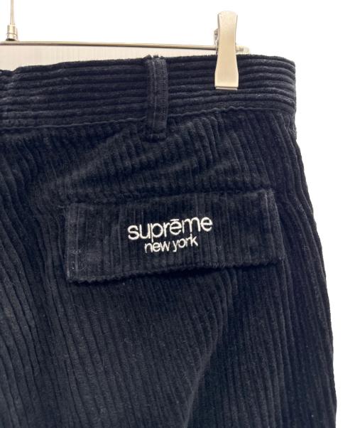 SUPREME（シュプリーム）SUPREME (シュプリーム) コーデュロイカーゴパンツ ブラック サイズ:W32の古着・服飾アイテム