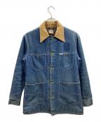 LEEリー）の古着「カバーオール」｜ブルー×ブラウン