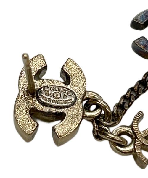 CHANEL（シャネル）CHANEL (シャネル) ココマーク三連ピアスの古着・服飾アイテム