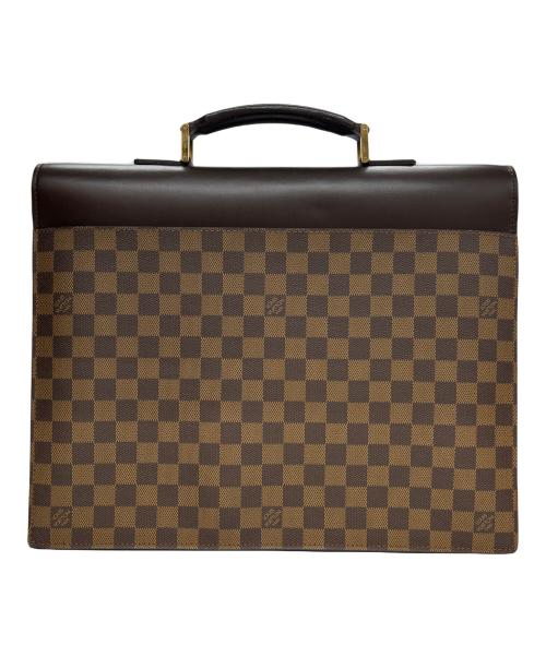 LOUIS VUITTON（ルイ ヴィトン）LOUIS VUITTON (ルイ ヴィトン) ビジネスバッグ ブラウンの古着・服飾アイテム