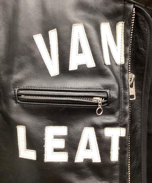 VANSON（バンソン）VANSON (バンソン) 40周年記念シングルライダース ブラック サイズ:Mの古着・服飾アイテム