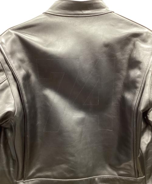 VANSON（バンソン）VANSON (バンソン) 40周年記念シングルライダース ブラック サイズ:Mの古着・服飾アイテム