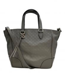 GUCCI（グッチ）の古着「2WAYバッグ」｜グレー