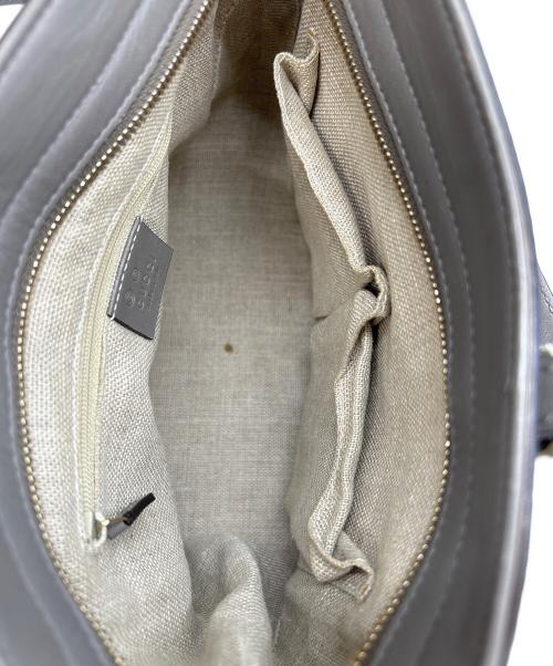 GUCCI（グッチ）GUCCI (グッチ) 2WAYバッグ グレーの古着・服飾アイテム