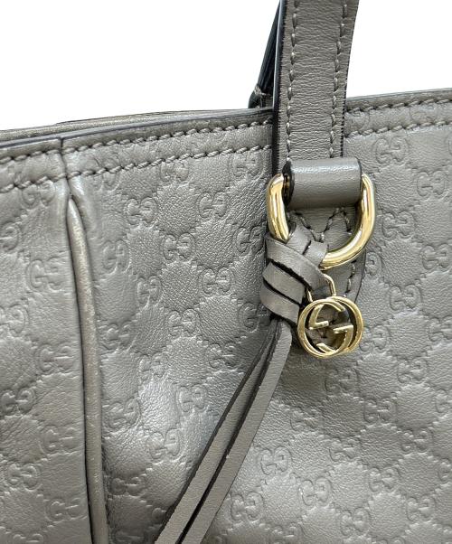 GUCCI（グッチ）GUCCI (グッチ) 2WAYバッグ グレーの古着・服飾アイテム