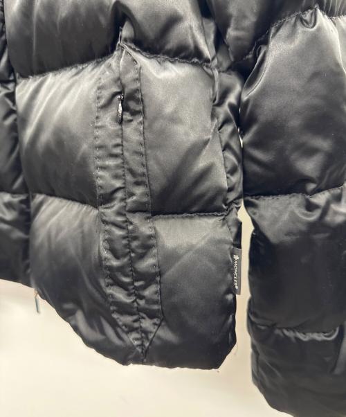 MONCLER（モンクレール）MONCLER (モンクレール) ダウンジャケット ブラックの古着・服飾アイテム