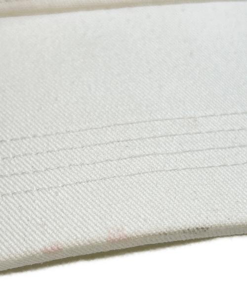 MONCLER（モンクレール）MONCLER (モンクレール) キャップ アイボリー サイズ:UNI / 58-66㎝の古着・服飾アイテム