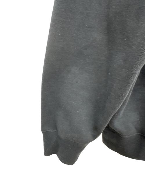 SUPREME（シュプリーム）SUPREME (シュプリーム) NIKE (ナイキ) Leather Applique Hooded Sweatshirt ブラック サイズ:Lの古着・服飾アイテム