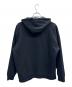 SUPREME (シュプリーム) NIKE (ナイキ) Leather Applique Hooded Sweatshirt ブラック サイズ:L：14000円