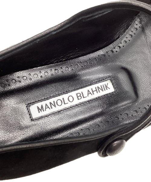 Manolo Blahnik（マノロブラニク）Manolo Blahnik (マノロブラニク) KULOGLU パンプス メリージェーン ブラック サイズ:37 1/2の古着・服飾アイテム